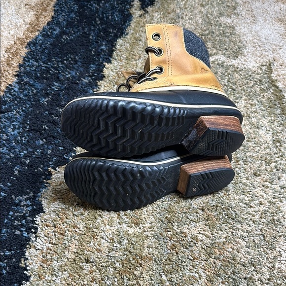 Sorel Waterproof Slimpack II Lace Boot Wool ELK/BLK Women's 7 ⭐️🎉 HOST PICK ⭐️🎉 - Picture 10 of 16